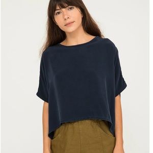 Elizabeth Suzann Linn tee in silk crepe NWOT